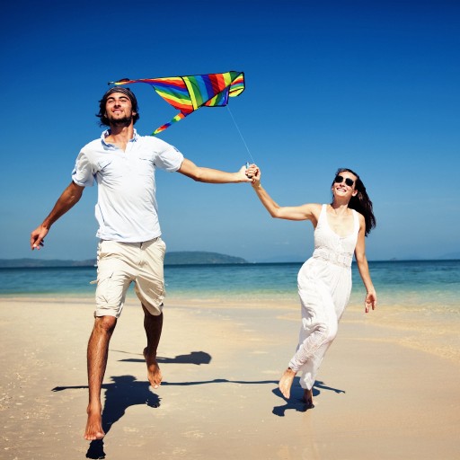 couple with kite dating
